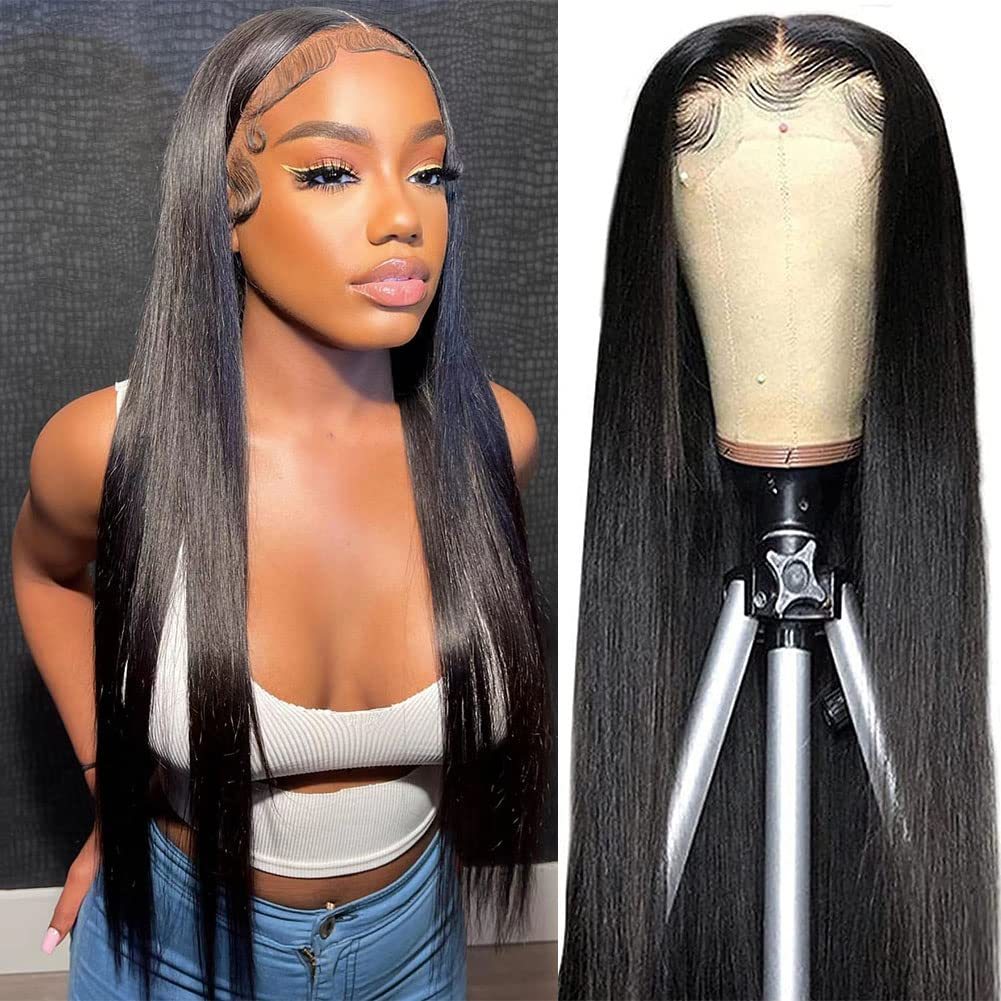 Premium HD Lace Front Human Hair Wig - Natural Hairline, 100% Virgin Hair