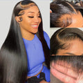 Premium HD Lace Front Human Hair Wig - Natural Hairline, 100% Virgin Hair